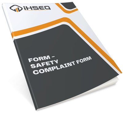 Form - Safety Complaint Form