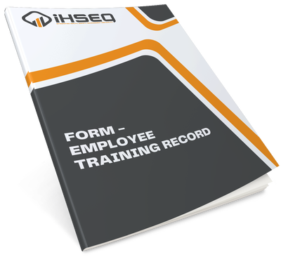 Form - Employee Training Record